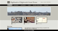 Desktop Screenshot of highlandsofhighworth.co.uk